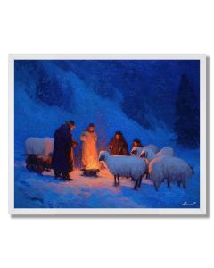 ROMANIAN WINTER SONG - FRAMED