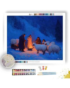ROMANIAN WINTER SONG - Paint by Numbers Full Kit