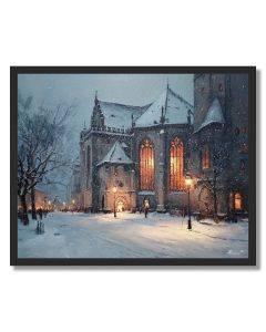 GERMAN CATHEDRAL LIGHT - FRAMED