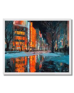 TOKYO WINTER LIGHTS - FRAMED
