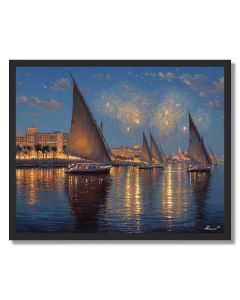 EGYPTIAN NEW YEAR LIGHT - FRAMED
