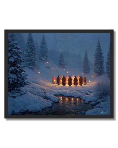 AUSTRIAN ALPINE CHOIR - FRAMED