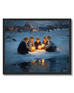 SWEDISH ST. LUCIA MORNING - FRAMED