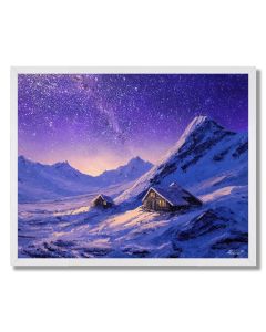 SWISS MOUNTAIN LIGHT - FRAMED