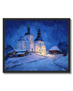 UKRAINIAN HOLY NIGHT - FRAMED