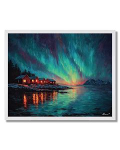 NORWEGIAN POLAR LIGHT - FRAMED