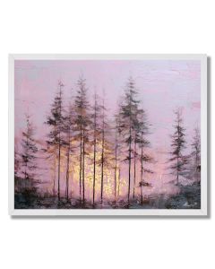 NORDIC TREE LIGHT - FRAMED