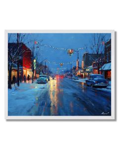 AMERICAN SMALL TOWN LIGHT - FRAMED