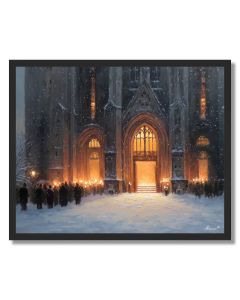 POLISH MIDNIGHT MASS - FRAMED