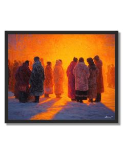 WORLD WINTER LIGHT - FRAMED