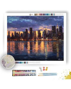 NEW YORK TWILIGHT - Paint by Numbers Full Kit