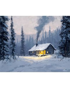 WINTER CABIN LIGHTS