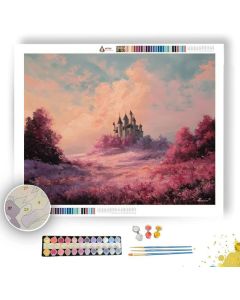 CASTLE OF ETERNAL SPRING - Paint by Numbers Full Kit