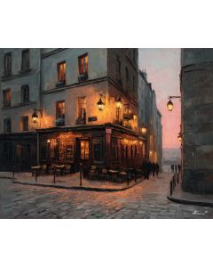 EVENING LIGHT IN PARIS