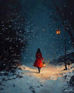 GIRL IN SCARLET