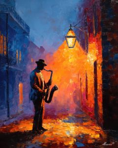 STREET JAZZ PLAYER