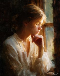 GIRL BY THE WINDOW