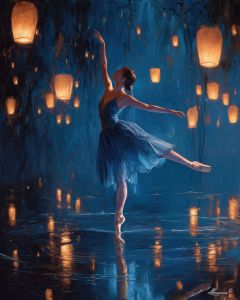 BLUE BALLERINA