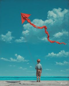 BOY AND KITE