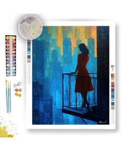 BALCONY DREAMER - Paint by Numbers Full Kit