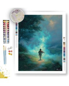 VIOLIN ROAD - Paint by Numbers Full Kit