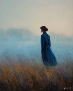 WOMAN IN BLUE SILENCE