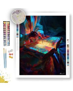 DREAMING READER - Paint by Numbers Full Kit