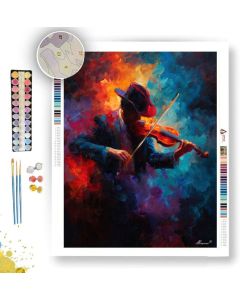 RED VIOLINIST - Paint by Numbers Full Kit