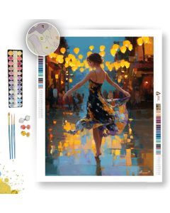 DANCER IN THE SQUARE - Paint by Numbers Full Kit