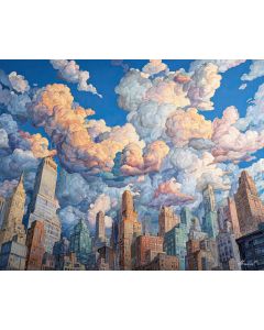 CITY UNDER CRAYON SKY