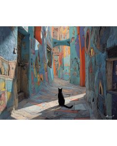 CAT ON DRAWN STREET