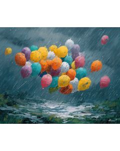 RAIN OF BALLOONS