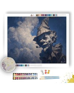 THE CLOWN IN THE CLOUDS - Paint by Numbers Full Kit