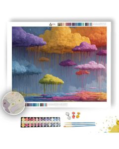 RAIN OF COLORS - Paint by Numbers Full Kit
