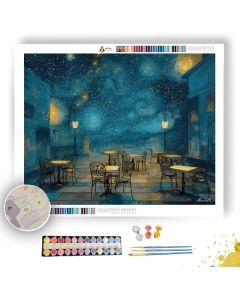 STARRY CAFE - Paint by Numbers Full Kit