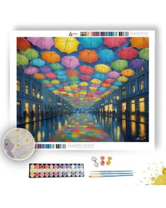 RAINBOW PARADE - Paint by Numbers Full Kit