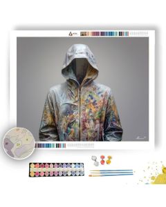 PAINTED RAINCOAT - Paint by Numbers Full Kit