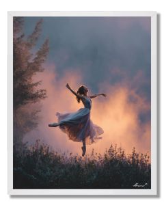 DANCER AT DAWN - FRAMED