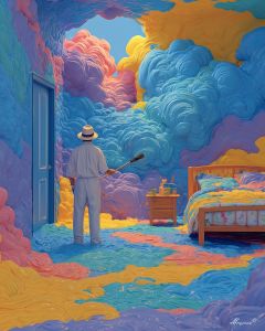ARTIST IN COLOR ROOM