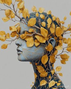 WOMAN UNDER TREE