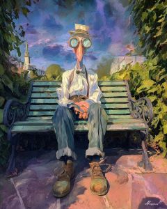 MAN ON THE BENCH