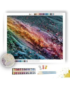 COLOR DUST PARTICLES - Paint by Numbers Full Kit