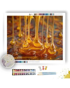 GOLDEN HONEY THREADS - Paint by Numbers Full Kit