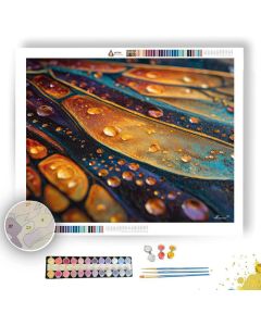 BEE WING REFRACTION - Paint by Numbers Full Kit