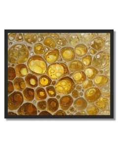 HONEYCOMB LIGHT - FRAMED