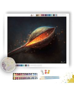COLOR SEED WORLD - Paint by Numbers Full Kit