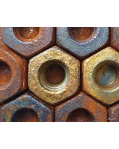 METAL NUT DETAIL