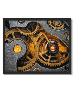 CLOCKWORK UNIVERSE - FRAMED