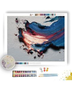 PAINT SPLASH EDGE - Paint by Numbers Full Kit