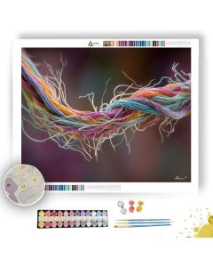 WIRE ENTANGLEMENT - Paint by Numbers Full Kit
